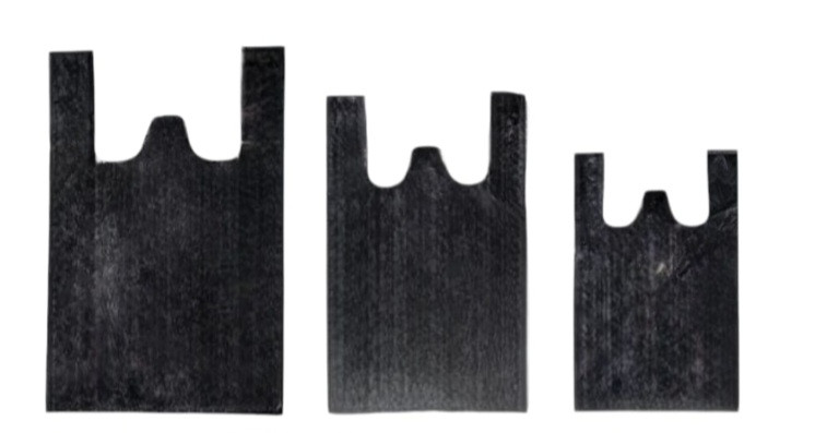 Plastic Shopping Bags | Black Bag