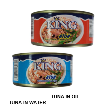 King Tuna in Oil & Water