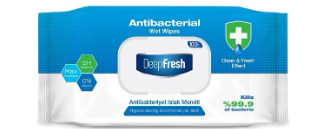 Deep Fresh Anti-Bacterical Wipes