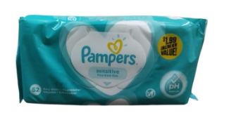 Pampers Sensitive Wipes