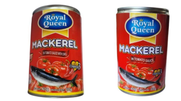 Royal Queen Mackerel in Chilli tomato sauce & tomato sauce