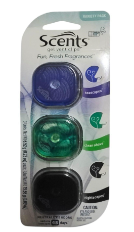 Scent Fragrances gel vent clips