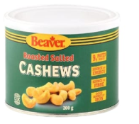 Beaver Roasted Salted Cashew Nut