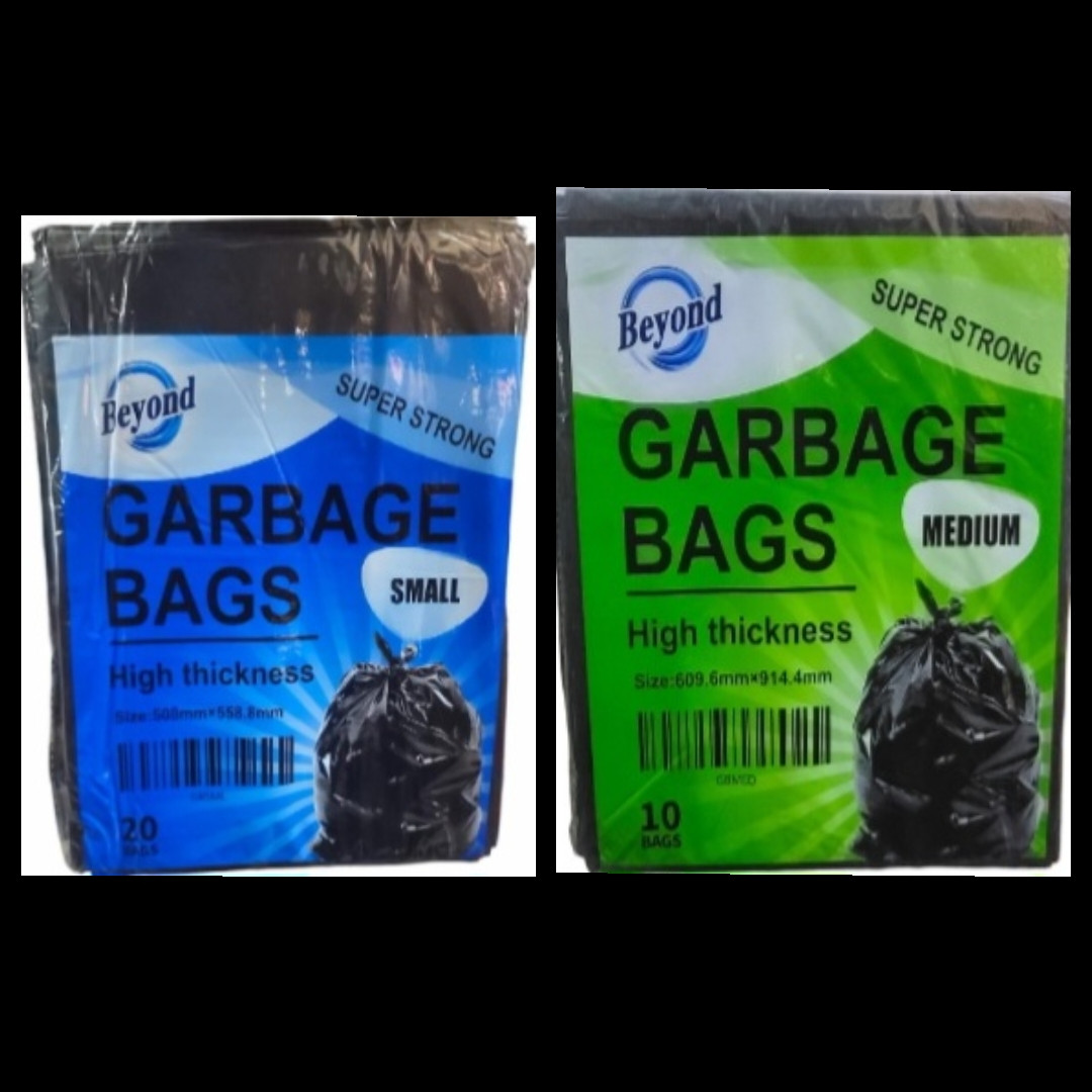 Beyond Black Plastic Garbage Bags