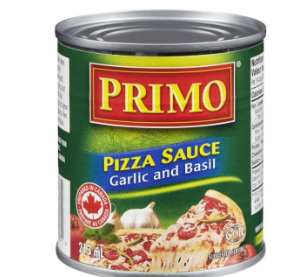 Primo Pizza Sauce Garlic & Basil
