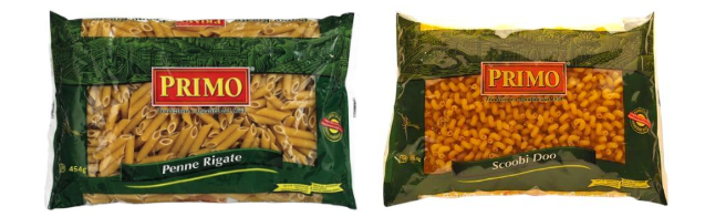 Primo Macaroni Penne Rigate,Scoobi Doo,Fusilli,Rotini,Elbows,Farelle,Small Shells,Large Shells