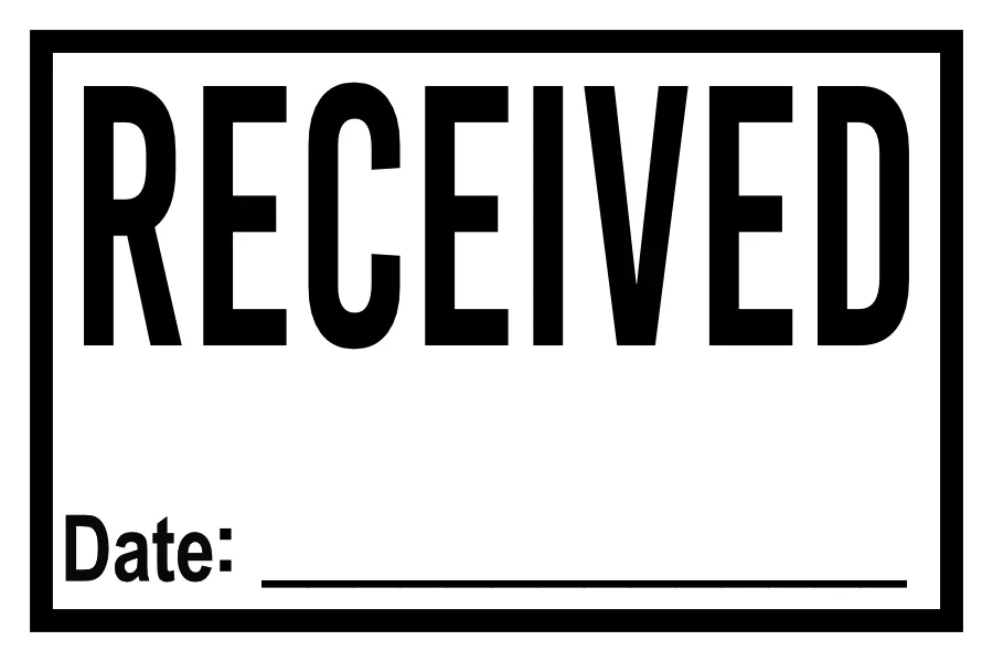 Received Rubber Stamp