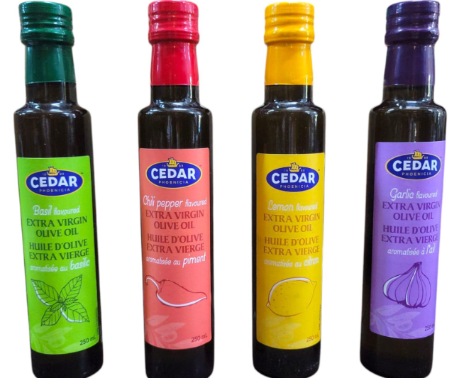 Cedar Basil,Chili pepper,Lemon & Garlic Flavoured