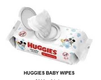 Huggies Bbay Wipes